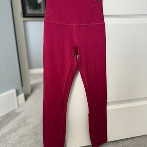 Lululemon align leggings 23” berry colour from late 2022